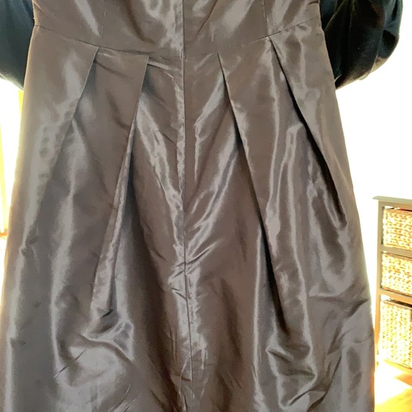 J Crew Brown Strapless Hoco Dress - Picture 4 of 4